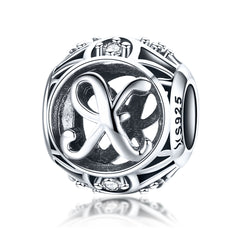 Letter X Pandora Charm NZ | Lullaboo