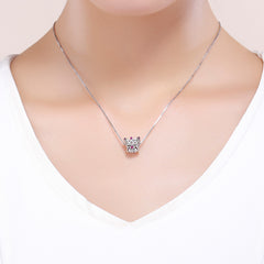 Crown with Pink Jewels Charm