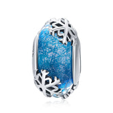 Winter Glass Bead
