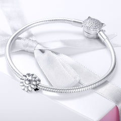 Sunflower Smiley Face Charm - Lullaboo