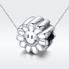 Sunflower Smiley Face Charm - Lullaboo
