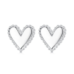 Mini Heart Stud Earrings