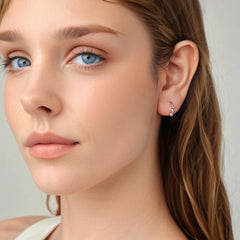 Geometric Hook Earrings