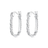 Carved Floral Ear Cuff Earrings