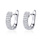 Glitz Hoop Earrings
