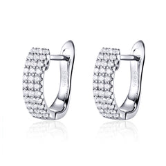 Glitz Hoop Earrings