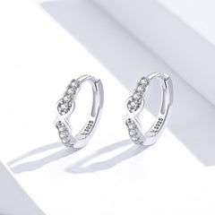 Infinity Hoop Earrings
