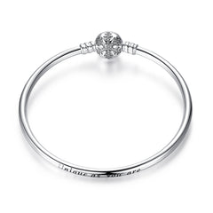 Snowflake Pandora Bangle NZ | Lullaboo