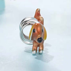 Spring Dachshund Charm