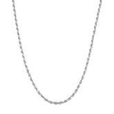 Twisted Silver Necklace