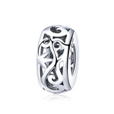 Silver Vintage Spacer Charm