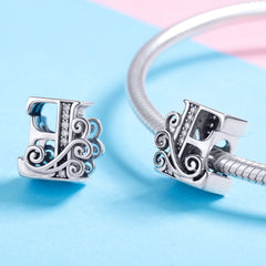 Fancy Letter E Charm