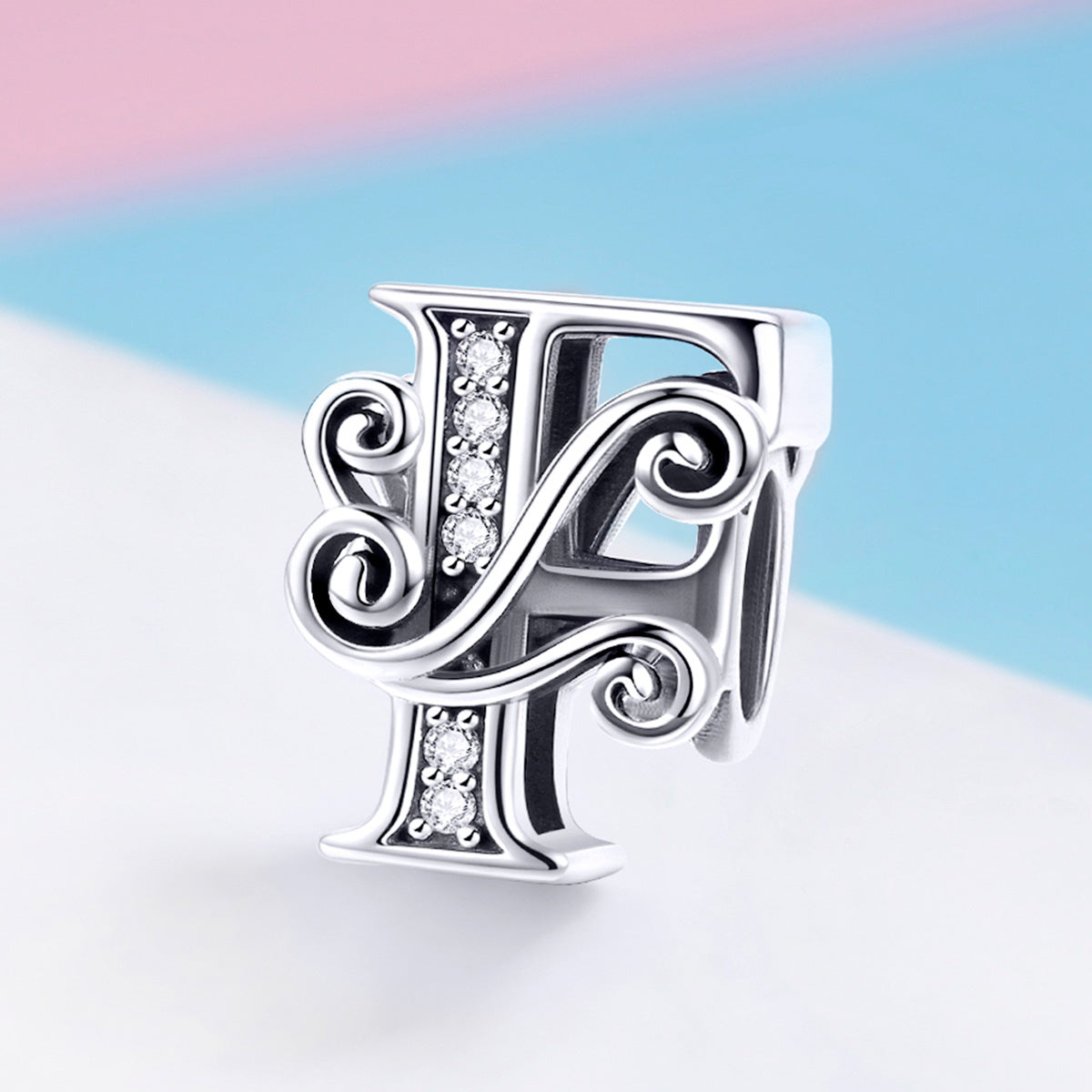 Fancy Letter F Charm