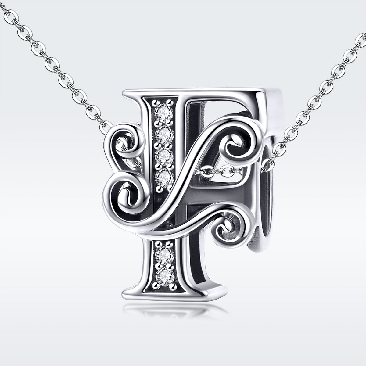 Fancy Letter F Charm