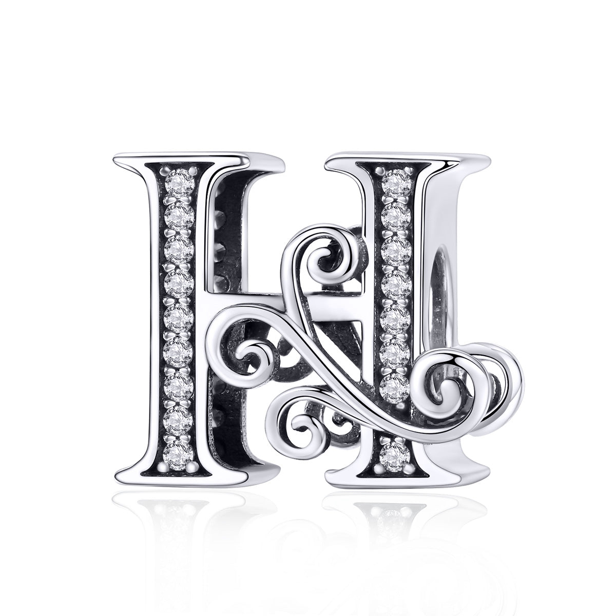 Letter H Pandora Charm NZ