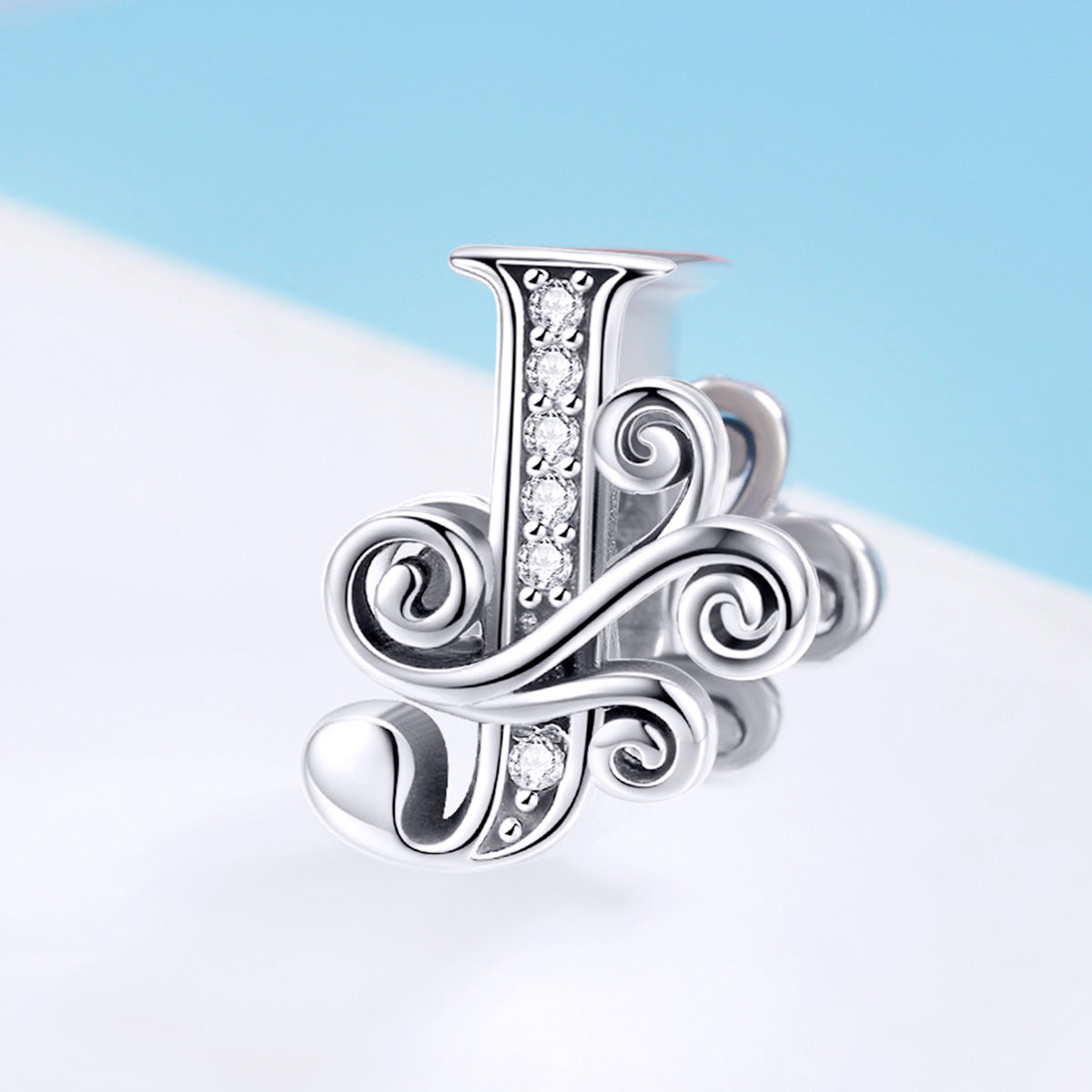 Fancy Letter J Charm - Lullaboo