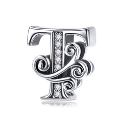 Letter T Pandora Charm NZ