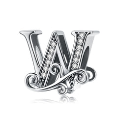 Letter W Pandora Charm NZ