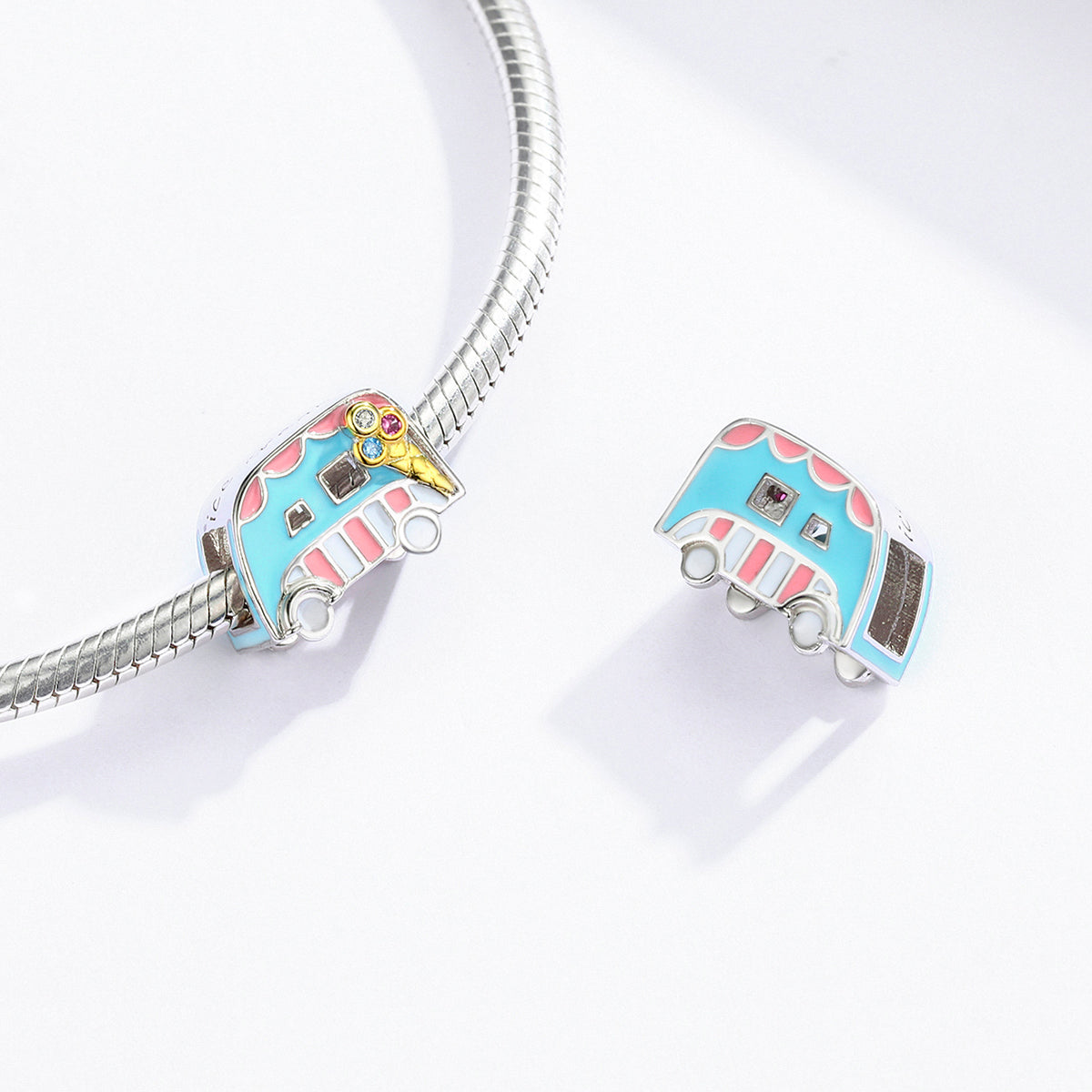 Ice Cream Truck Charm