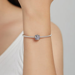 June Infinity Birthstone Charm