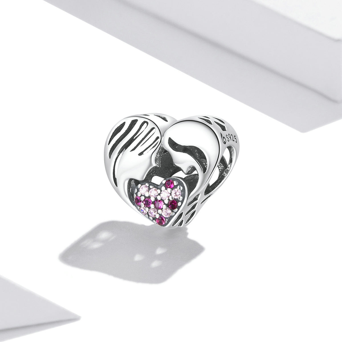 Mother & Daughter Silhouette Charm