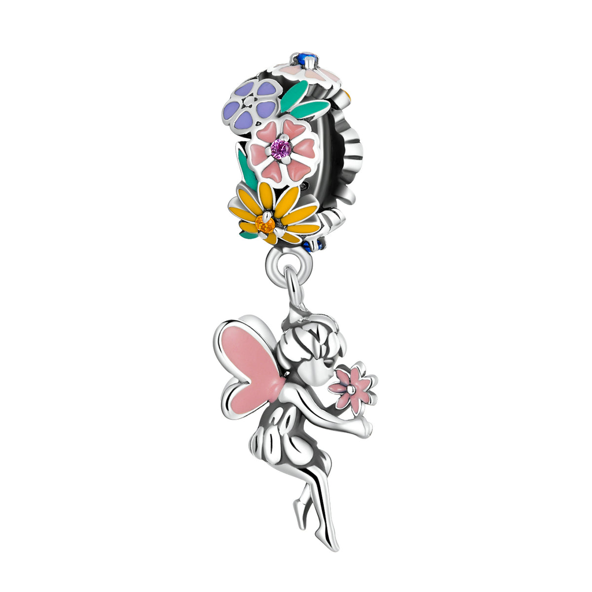 Floral Fairy Dangle Charm