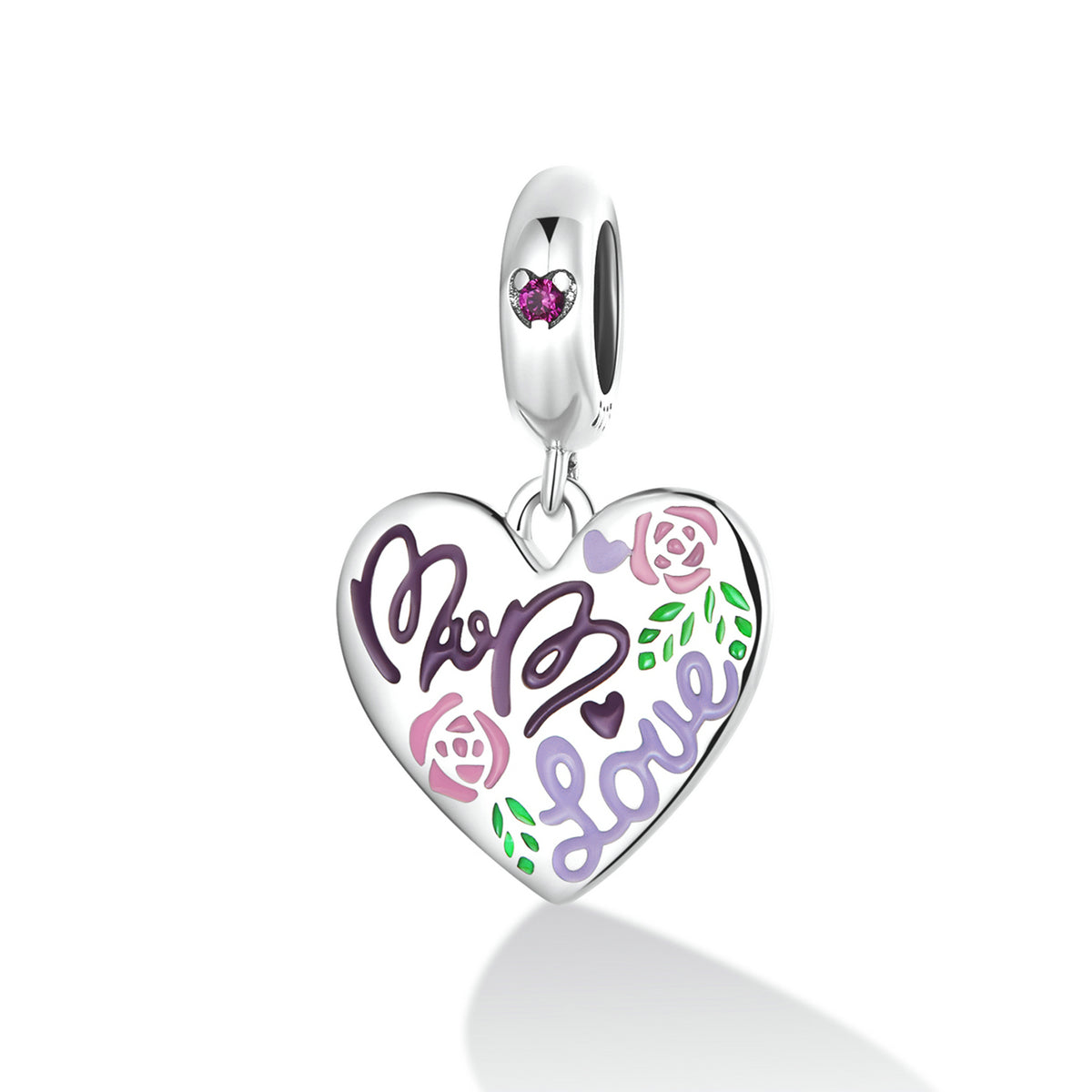 Mum Love Dangle Charm