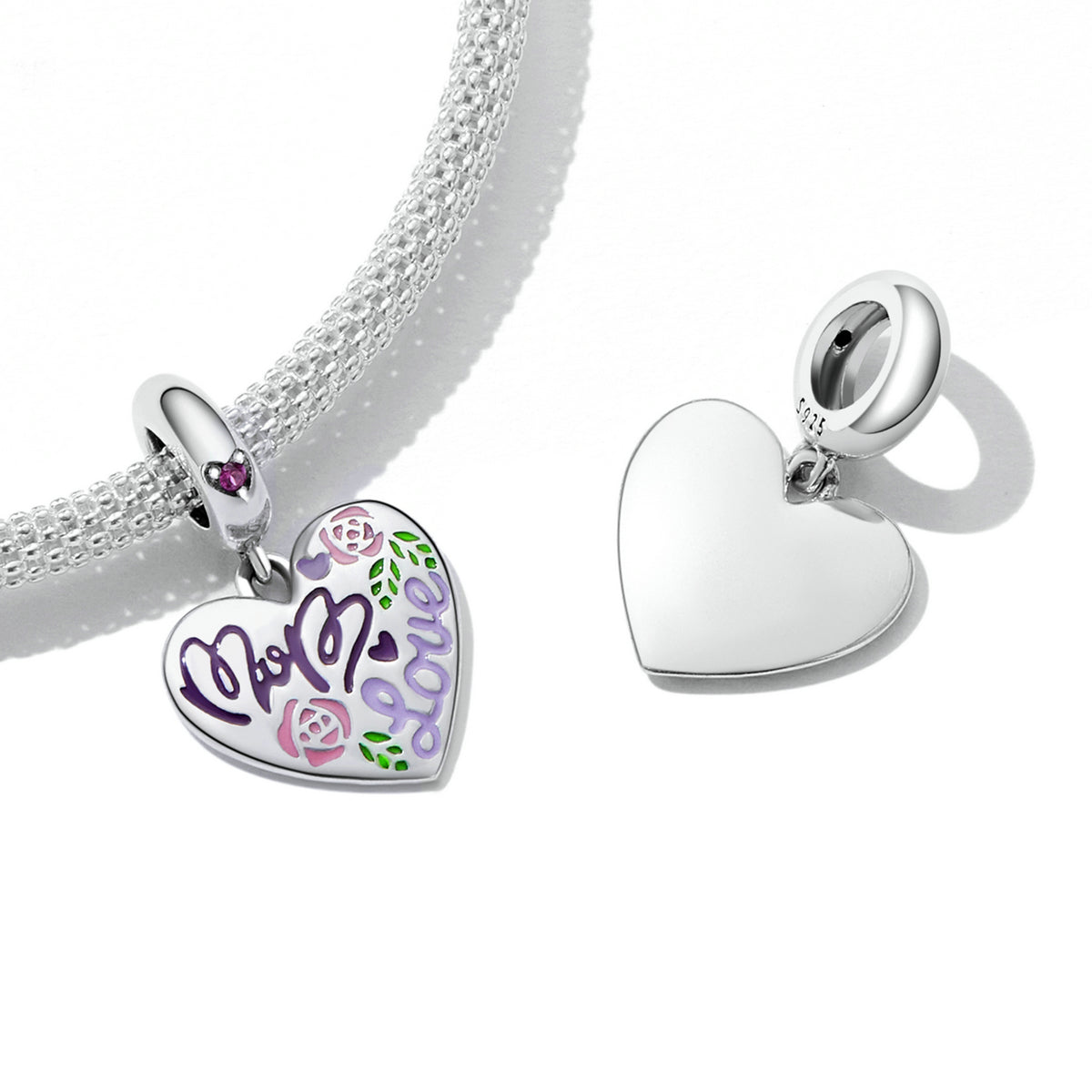 Mum Love Dangle Charm