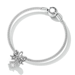 CZ Bow Charm