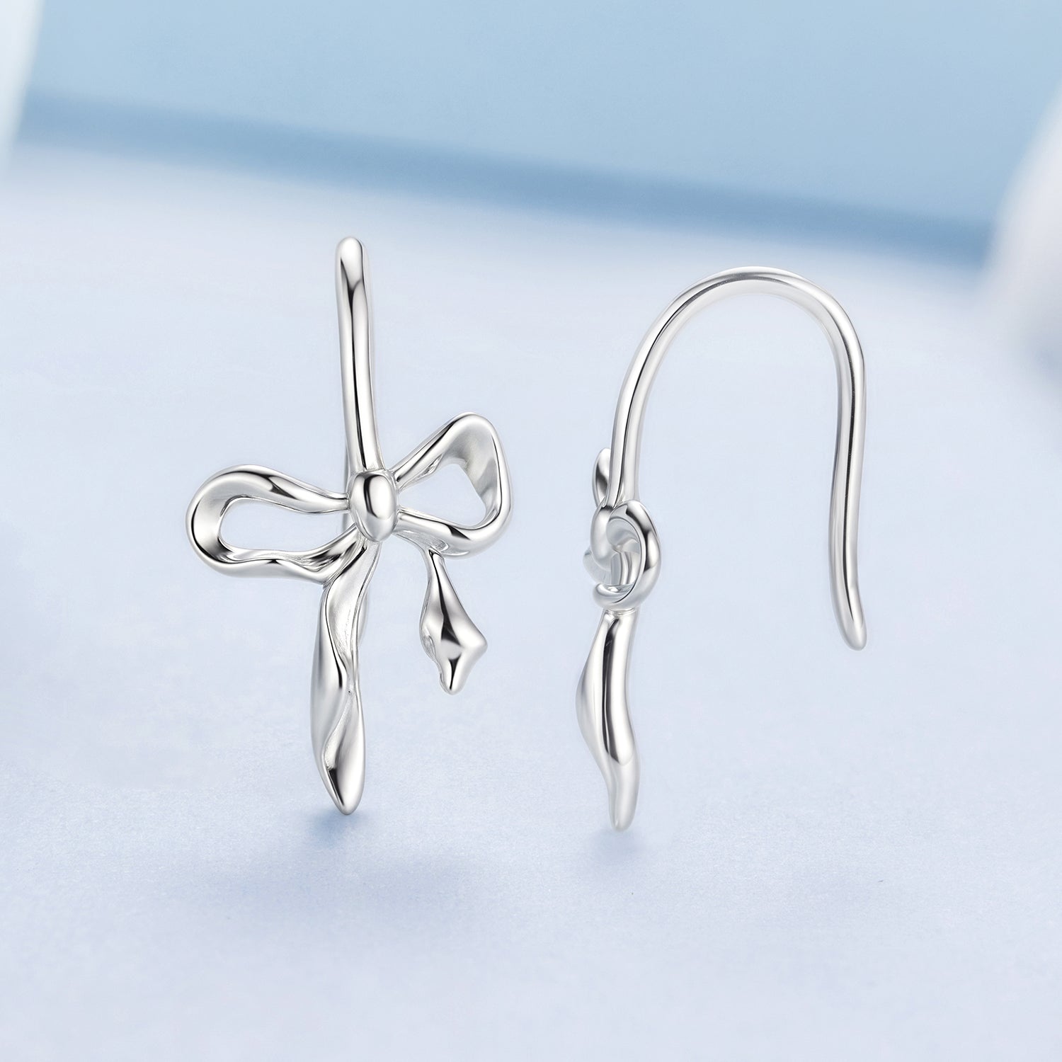 Romantic Bow Hook Earrings