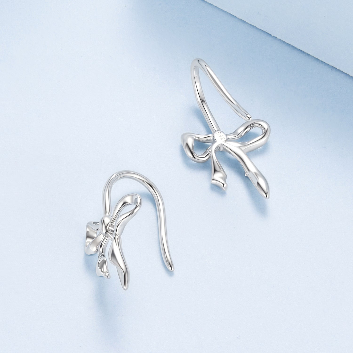 Romantic Bow Hook Earrings