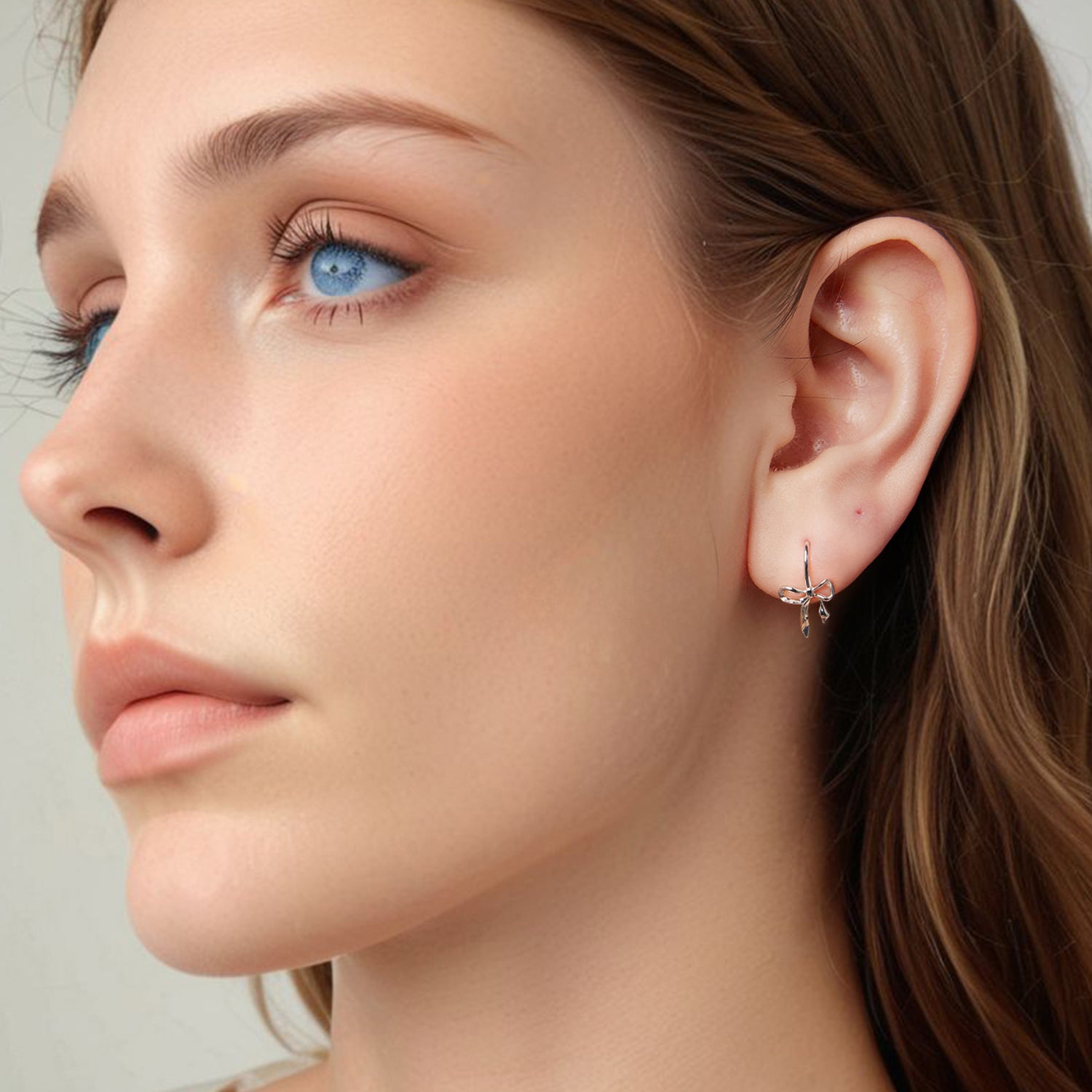 Romantic Bow Hook Earrings