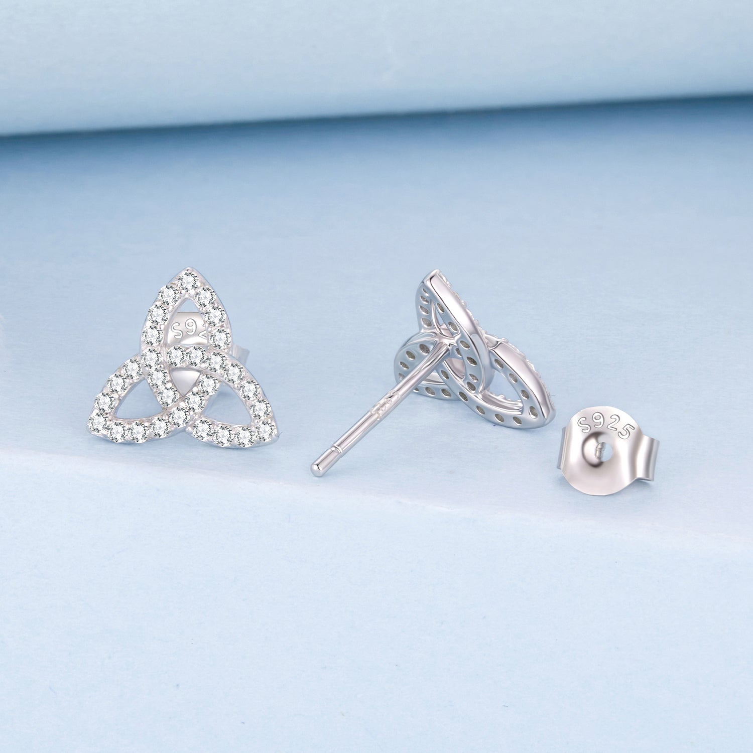 Celtic Knot Stud Earrings