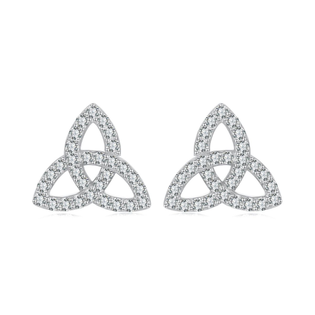 Celtic Knot Stud Earrings