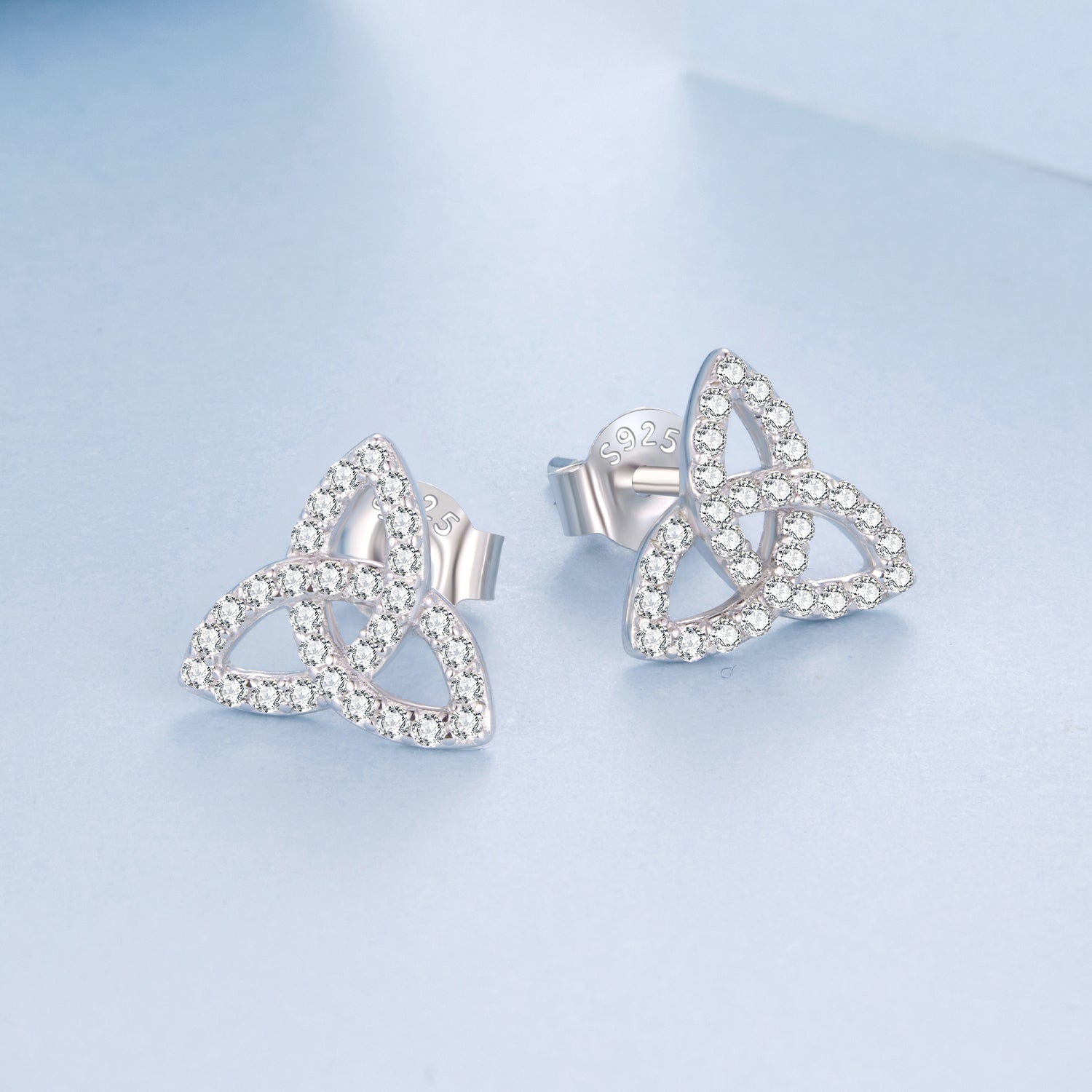 Celtic Knot Stud Earrings
