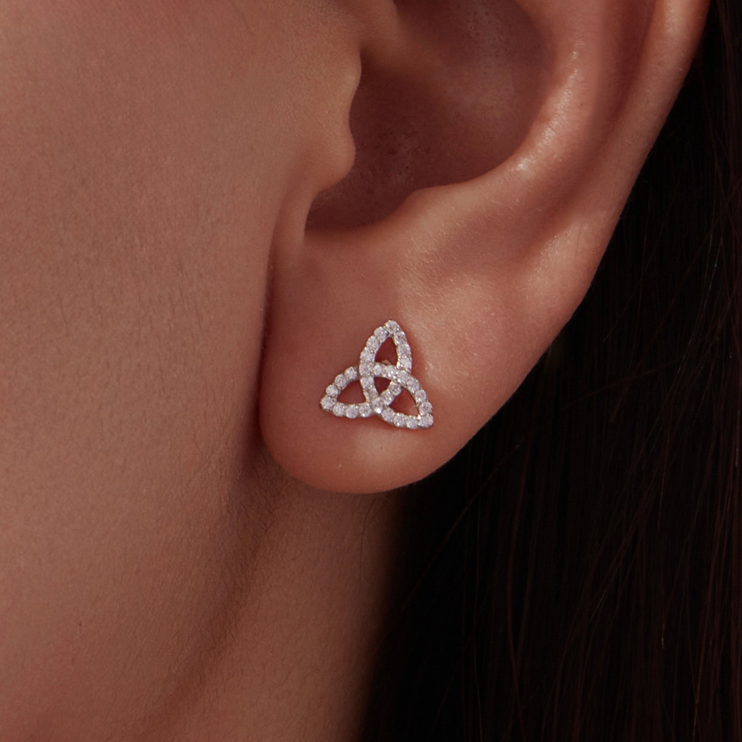 Celtic Knot Stud Earrings