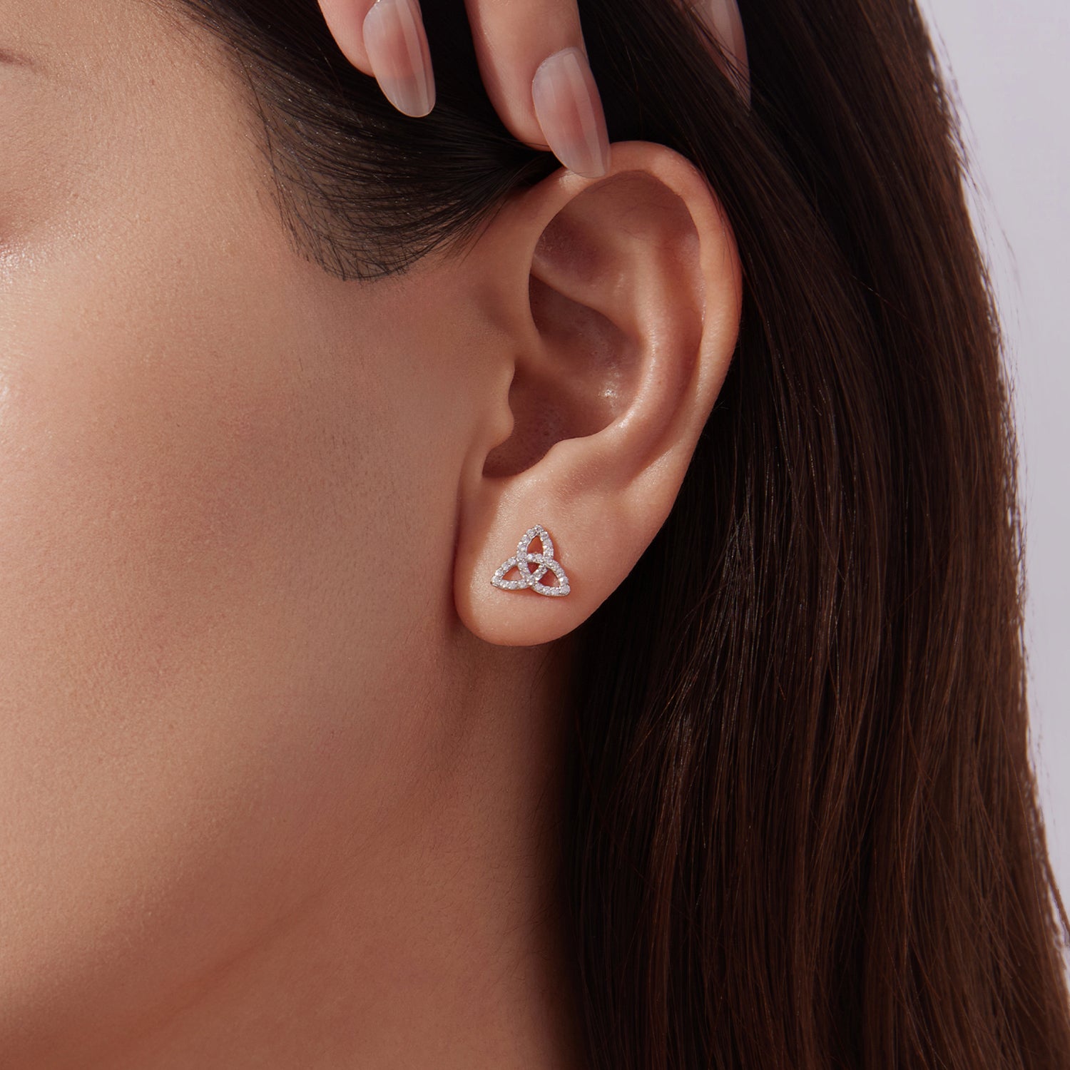 Celtic Knot Stud Earrings