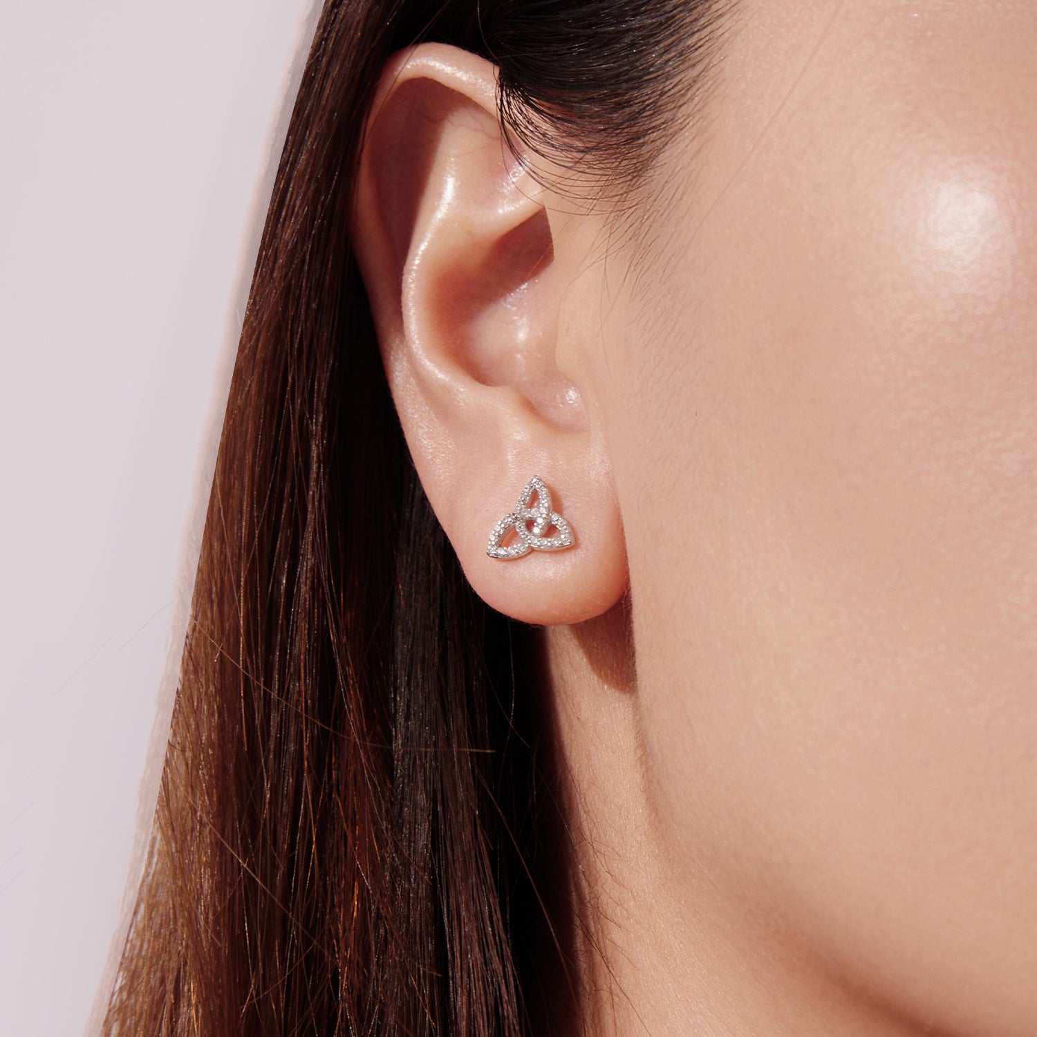 Celtic Knot Stud Earrings