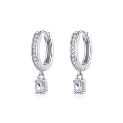 CZ Drop Earrings