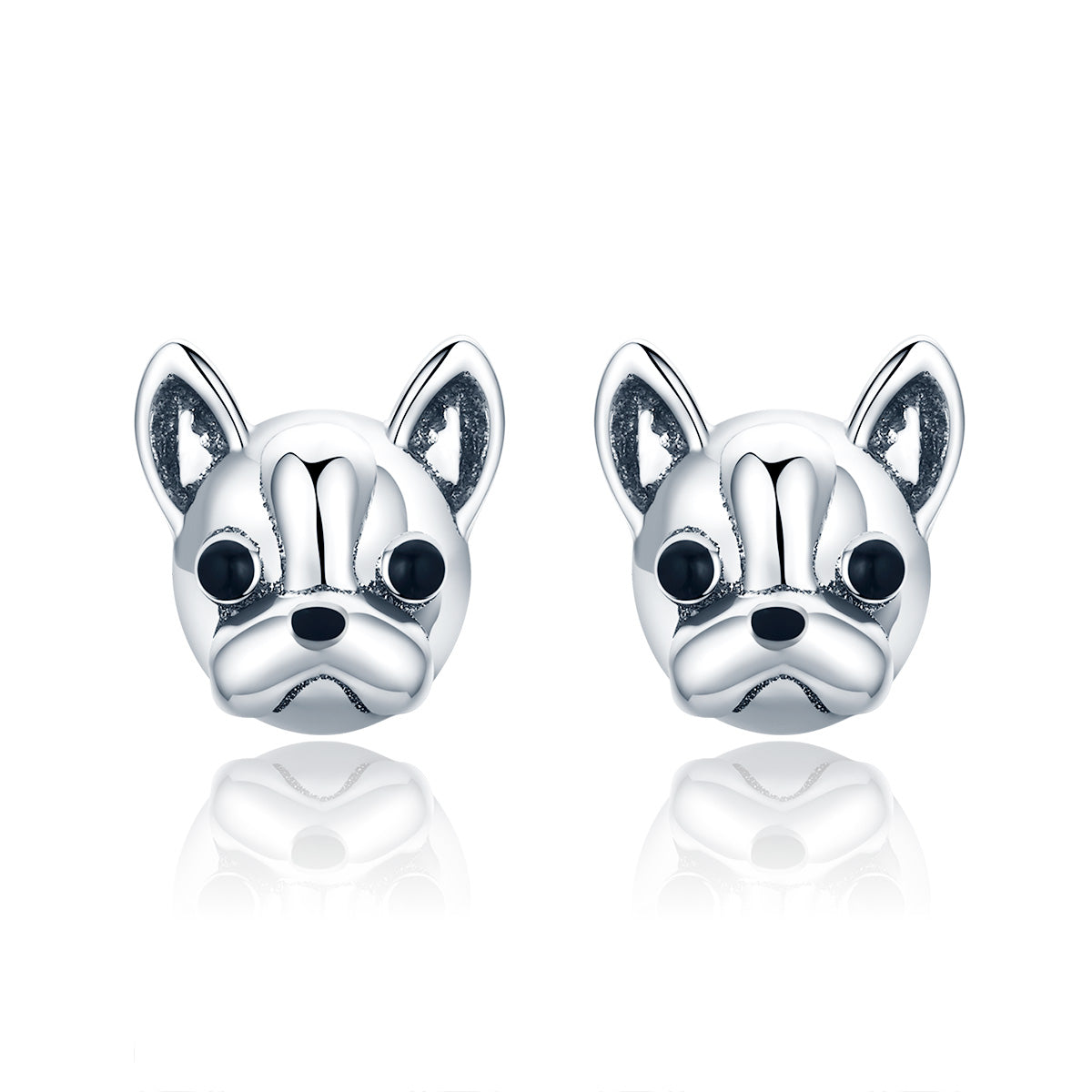 French Bulldog Stud Earrings