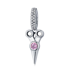 Hairdressing Scissors Dangle Charm