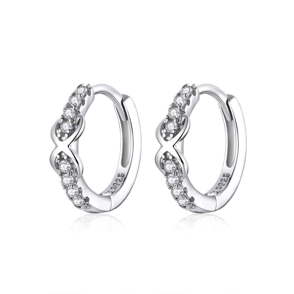 Infinity Hoop Earrings