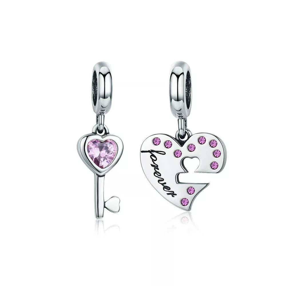 Key To My Heart Dangle Charm