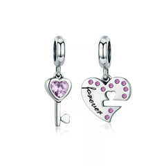 Key To My Heart Dangle Charm