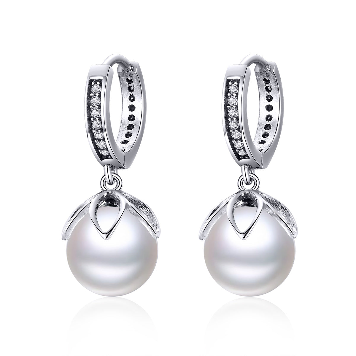 Glam Pearl Drop Earrings