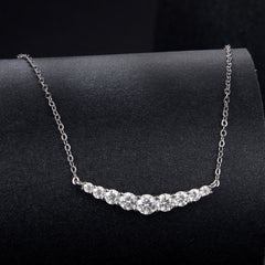 Vintage Moissanite Pendant Necklace