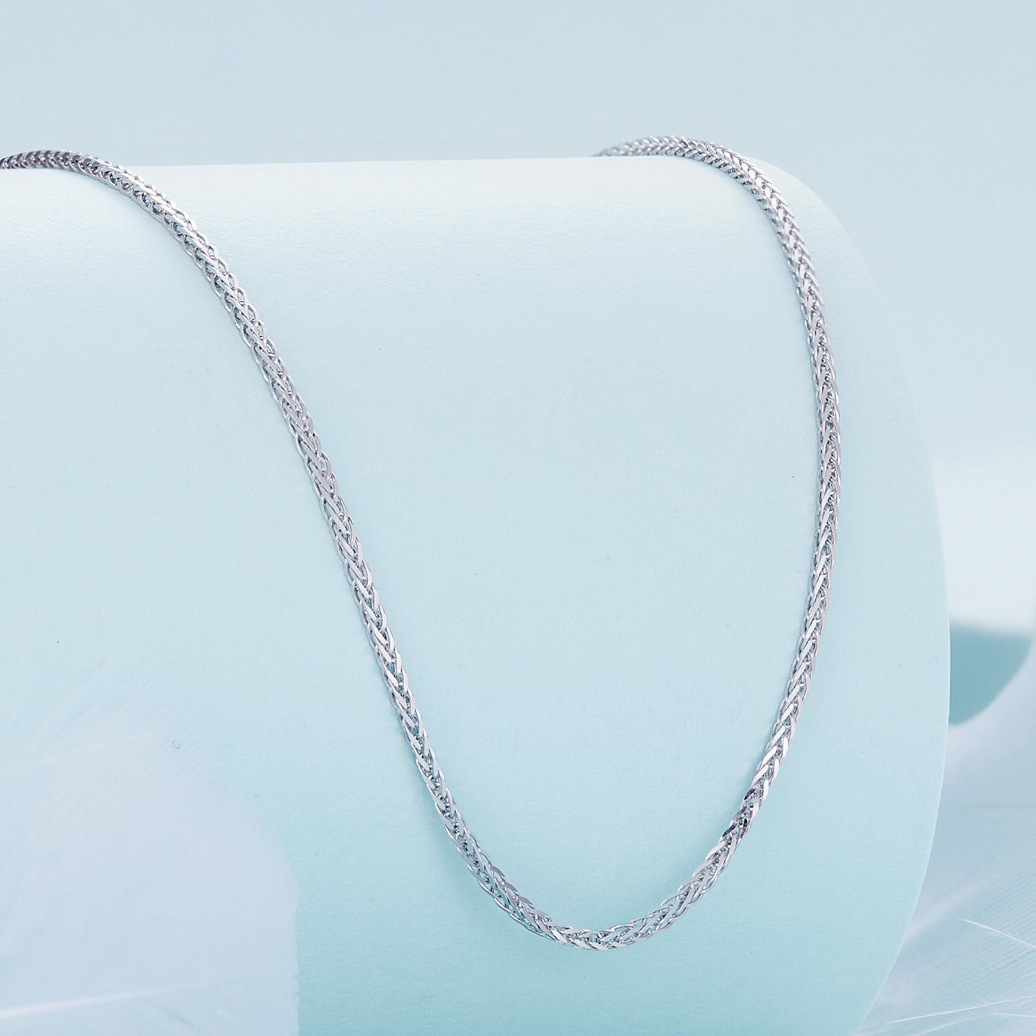 Simple Silver Chain Necklace