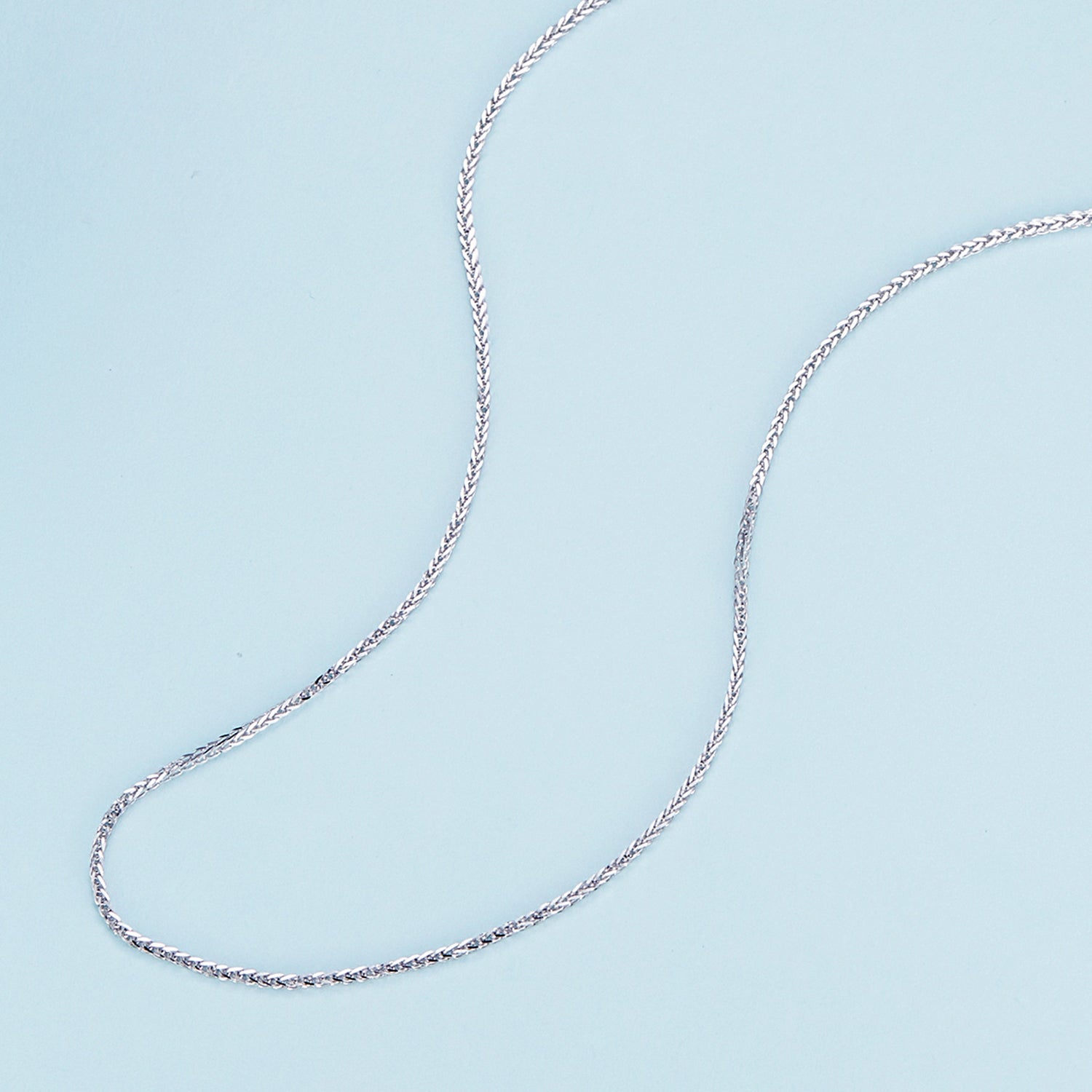 Simple Silver Chain Necklace