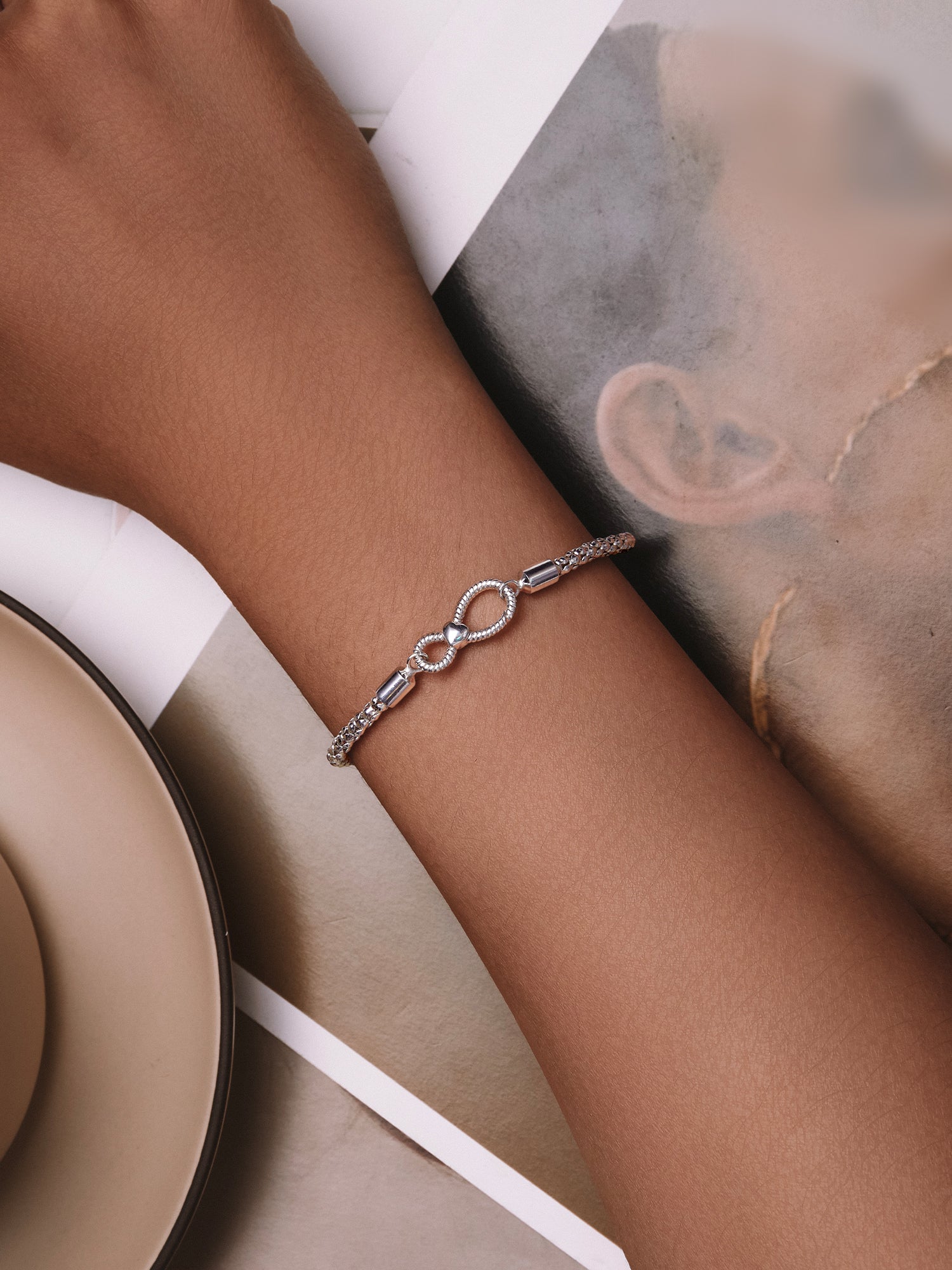 Simple Infinity Bracelet