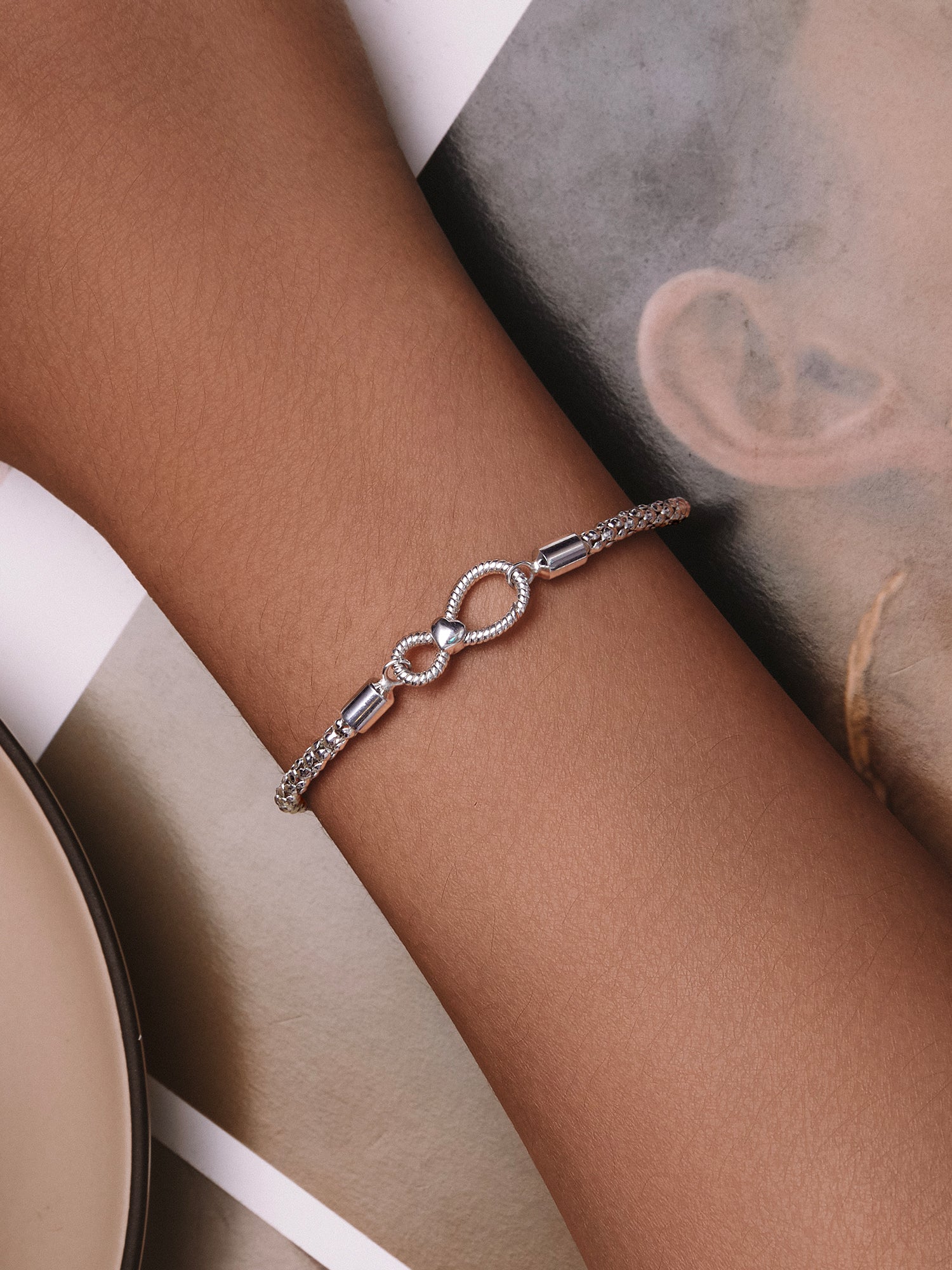 Simple Infinity Bracelet